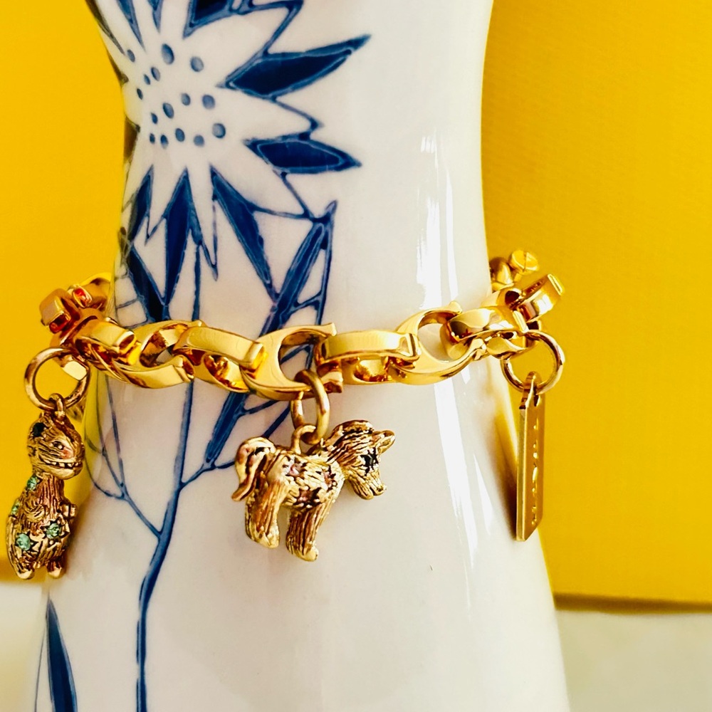 💰SOLD💰RARE NWOT Coach Charm Bracelet - Picture 5 of 13